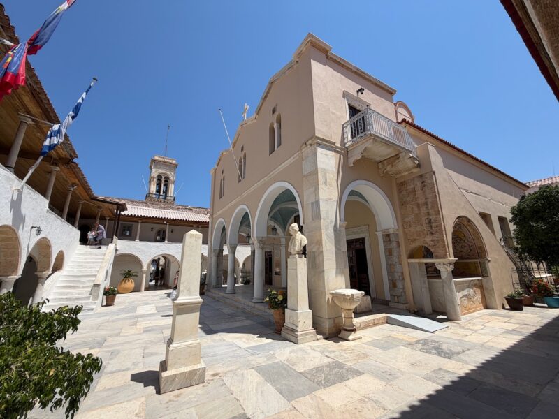 PlanetSKI in the summer, Hydra in Greece. Image © PlanetSKI